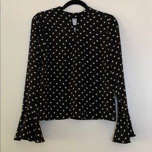 NWOT Forever 21 Polka Dot Blouse